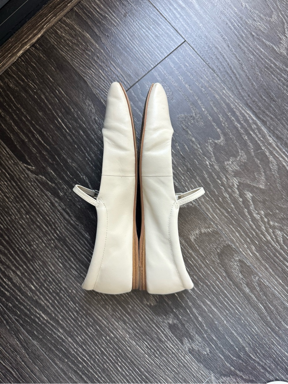 Dolce Vita Reyes Cream Mary Jane Ballet Flats - Picture 5 of 5